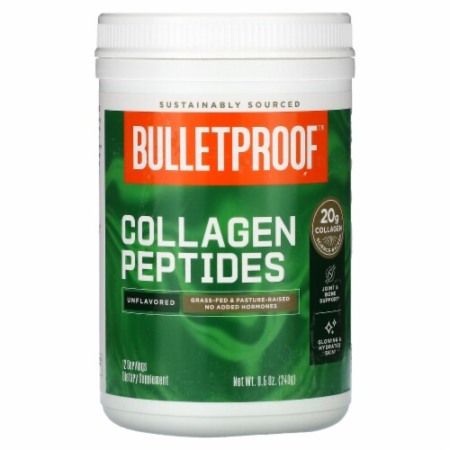 Unflavored Collagen Protein Perspective: front