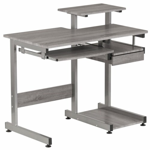 Techni mobili discount gray desk