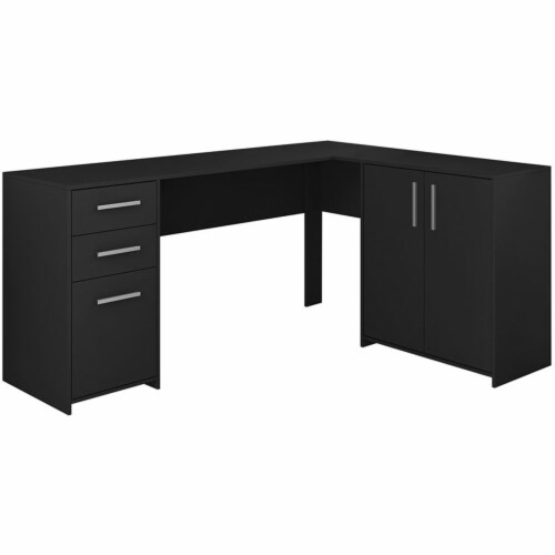 Techni Mobili L-Shaped Desk with Storage