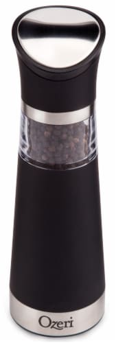 Ozeri Graviti Pro Electric Pepper Mill and Grinder, BPA-Free Perspective: front