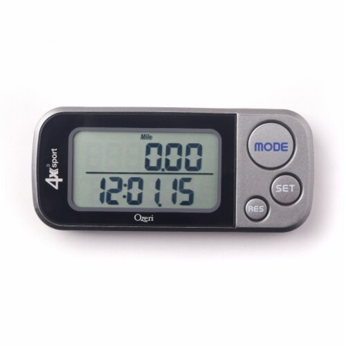 Ozeri 4X3sport Tri Mode Activity Tracker Walk Run Stair Climb Accurate Memory 1 unit Mariano s