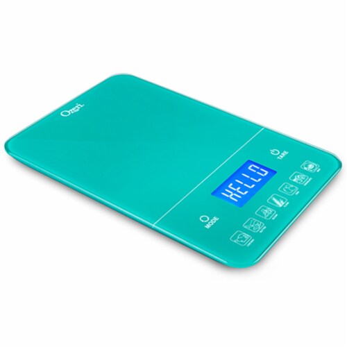 Ozeri Touch III 22 lbs (10 kg) Digital Kitchen Scale with Calorie Counter,  in Tempered Glass, 1 - Fry's Food Stores