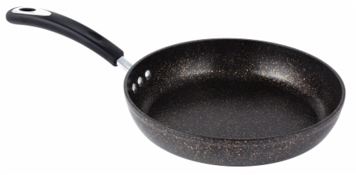 Ozeri Stone Earth Non-Stick Frying Pan, Black/White