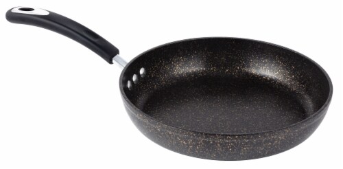 12 Stone Earth Fry Pan by Ozeri, with a 100% APEO & PFOA-Free Nonstick Coating from Germany Perspective: front