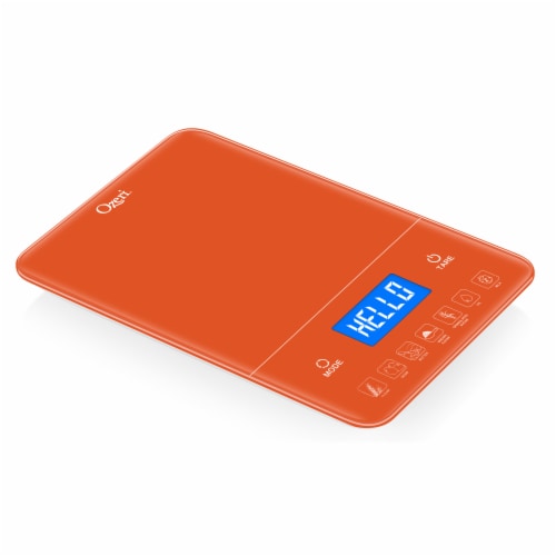 Ozeri Touch III 22 lbs (10 kg) Digital Kitchen Scale with Calorie Counter,  in Tempered Glass, 1 - Kroger