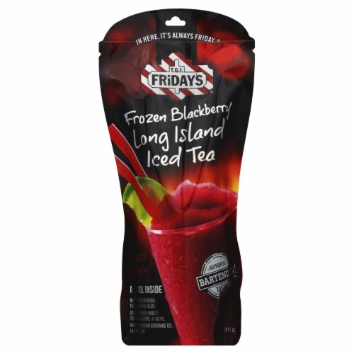 T.G.I. Friday's Frozen Blackberry Long Island Iced Tea Perspective: front