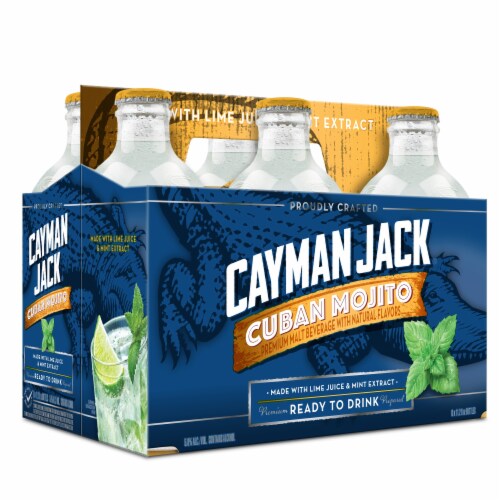 Cayman Jack® Ready To Drink Cuban Mojito Perspective: front