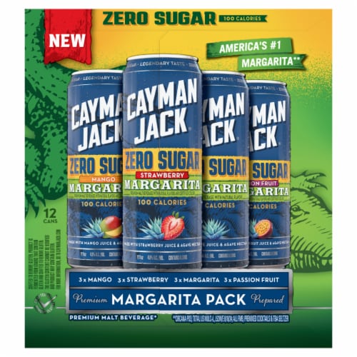 Cayman Jack® Zero Sugar Variety Perspective: front