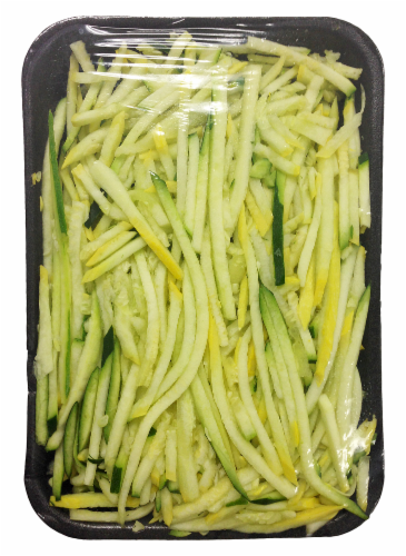 Yellow Squash & Zucchini Noodles Perspective: front