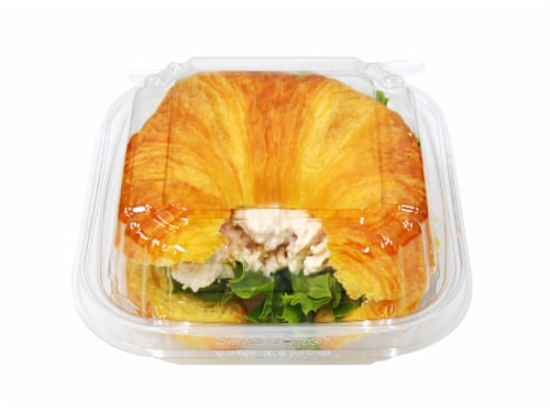 how many calories in chicken salad croissant