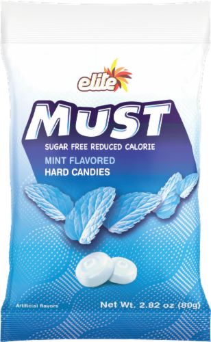 Elite Must Mint Hard Candies Perspective: front