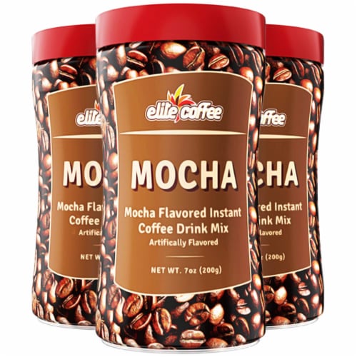 Elite Coffee Mocha Flavored Instant Coffee Mix, 7 oz - Kroger