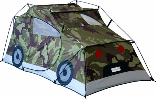 GigaTent Camo Car Tent Perspective: front