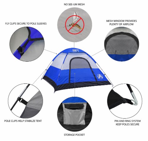 GigaTent Camping Set Perspective: front