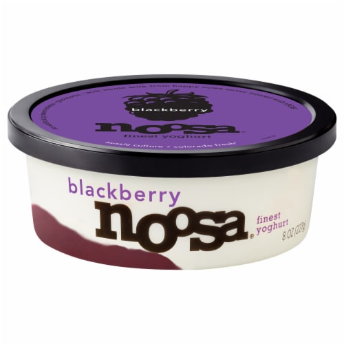 Noosa® Blackberry Yogurt Cup Perspective: front
