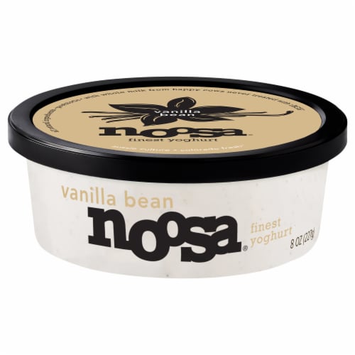 Noosa Vanilla Bean Yogurt Perspective: front