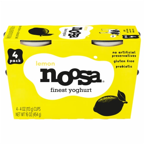 Noosa Lemon Yogurt Perspective: front