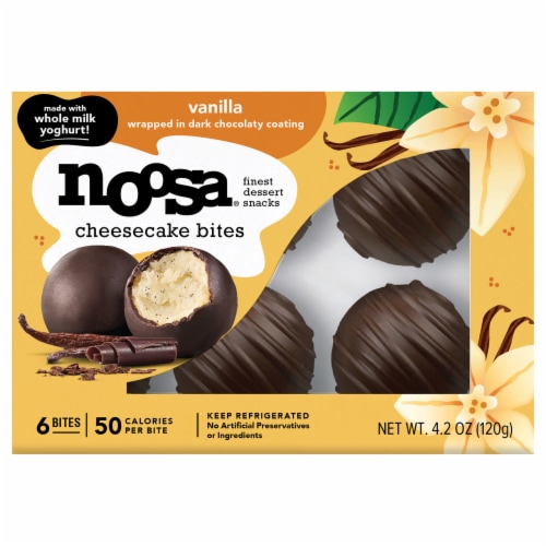 Noosa® Yoghurt Vanilla Cheesecake Bites Perspective: front