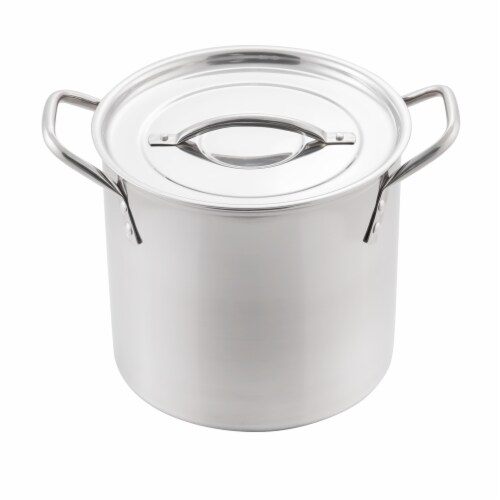 McSunley Stainless Steel Stockpot Perspective: front