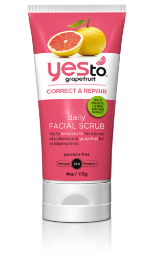 Yes To® Grapefruit Daily Facial Scrub & Cleanser Perspective: front