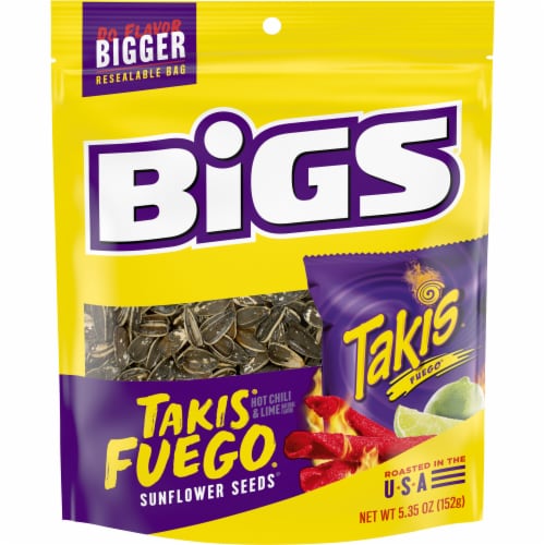 Bigs® Takis® Fuego Sunflower Seeds Perspective: front
