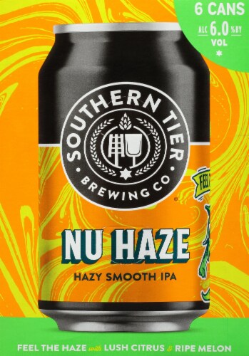 Southern Tier Brewing Company Nu Juice IPA Beer Perspective: front