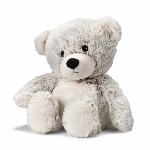 Warmies Microwavable Plush Marshmallow Bear Perspective: front