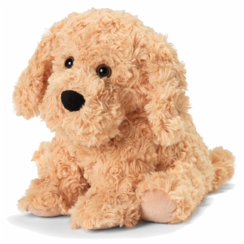 Warmies® Microwavable Plush 13" Golden Dog Perspective: front