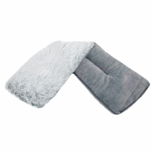 Warmies® Plush Hot/Cold Wrap - Gray Perspective: front