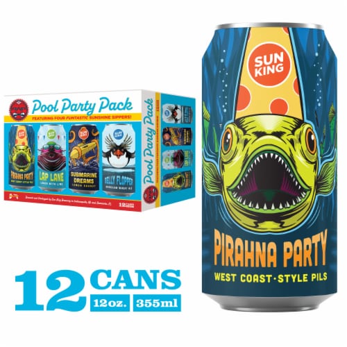 Sun King Brewery Pool Party Pack Craft Beer Variety Pack Perspective: front