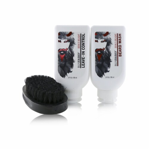 Billy Jealousy Devil's Delight Beard Envy Kit: 1x Beard Wash 88ml + 1x LeaveIn Control 88ml ...