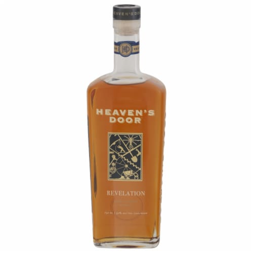 Heaven's Door Double Barrel Whiskey Perspective: front