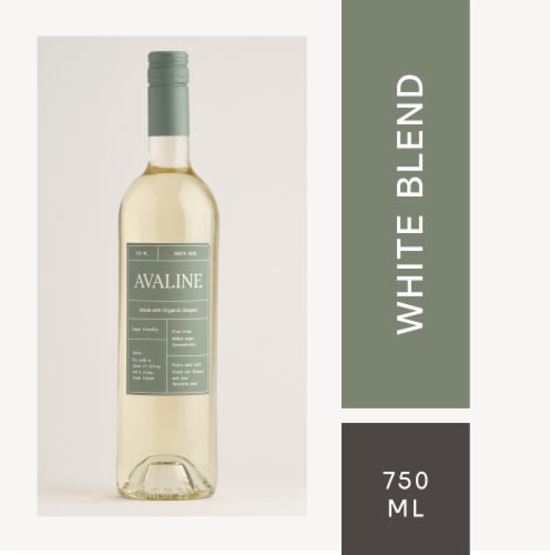 Avaline Organic Spanish White Wine Perspective: front