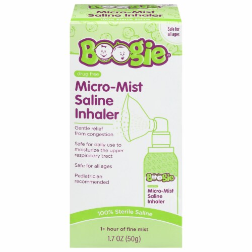 Boogie® Micro-Mist Saline Inhaler Perspective: front