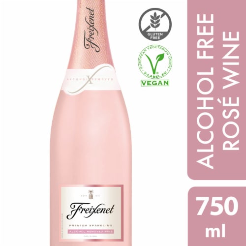 Freixenet Legero Rose Alcohol Free Sparkling Wine Perspective: front