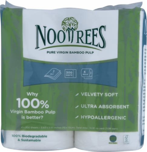 NooTrees Bamboo Bath Tissue Perspective: front