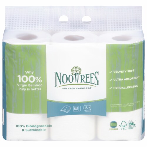 NooTrees Bamboo Bath Tissue Perspective: front