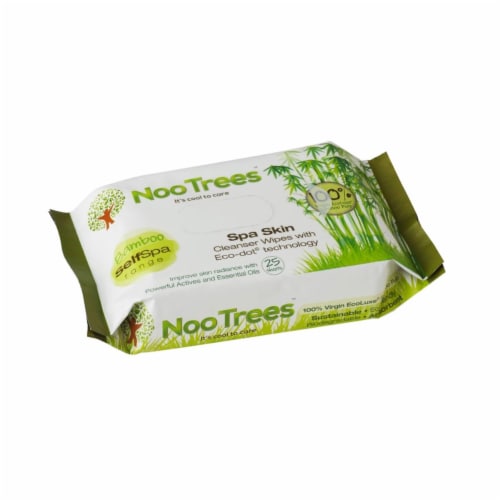 NooTrees Spa Skin Cleansing Wipes Perspective: front