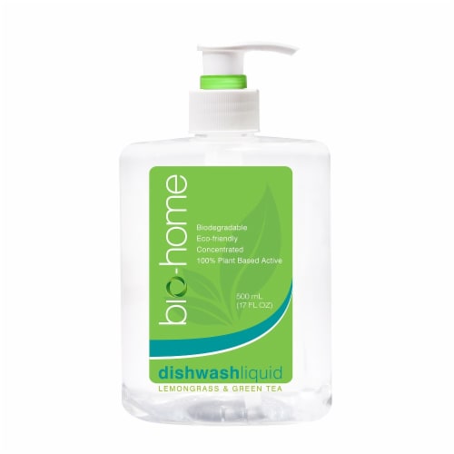 bio-home Lemongrass & Green Tea Dishwashing Liquid Perspective: front