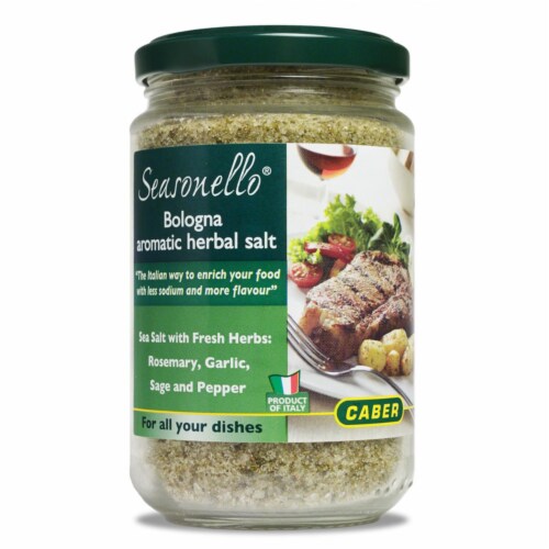 Seasonello® Bologna Aromatic Herbal Salt Perspective: front