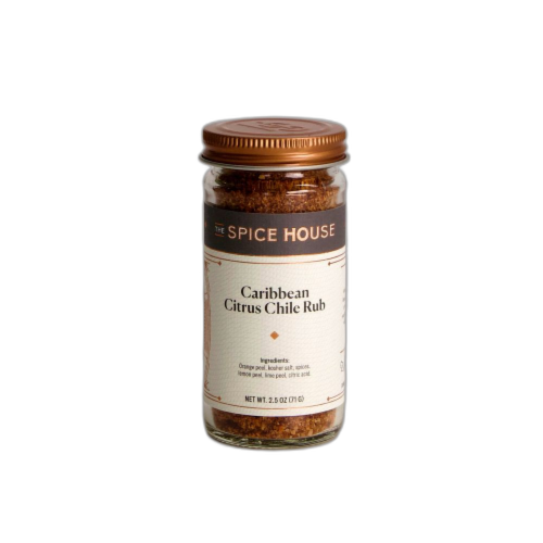 The Spice House Caribbean Citrus Chile Rub Perspective: front