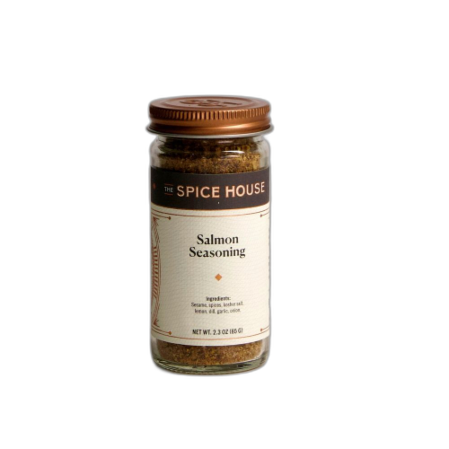 The Spice House Salmon Seasoning Perspective: front