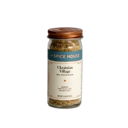 The Spice House Ukrainian Village Bell Pepper Blend Perspective: front