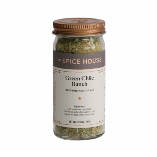 The Spice House Green Chile Ranch Dressing & Dip Mix Perspective: front