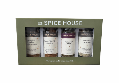 The Spice House Taste of Italy Gift Box Perspective: front