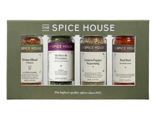 The Spice House Everything Chicken Jar Gift Box Perspective: front