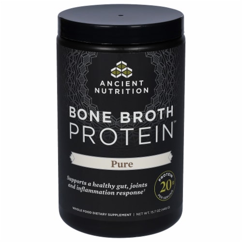 Ancient Nutrition Protein Pure Bone Broth Perspective: front