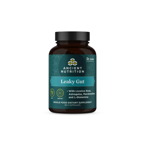 Ancient Nutrition Leaky Gut Dietary Supplement Perspective: front