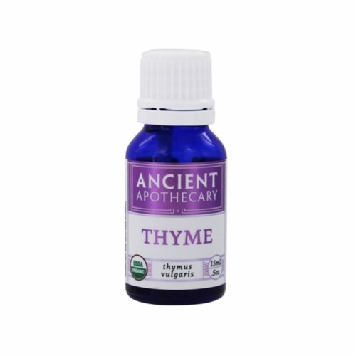 Ancient Apothecary Organic Essential Thyme Oil Perspective: front