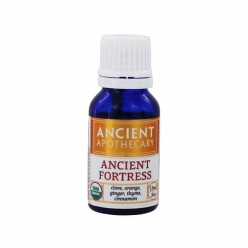Ancient Nutrition Ancient Apothecary Organic Ancient Fortress Drops Perspective: front